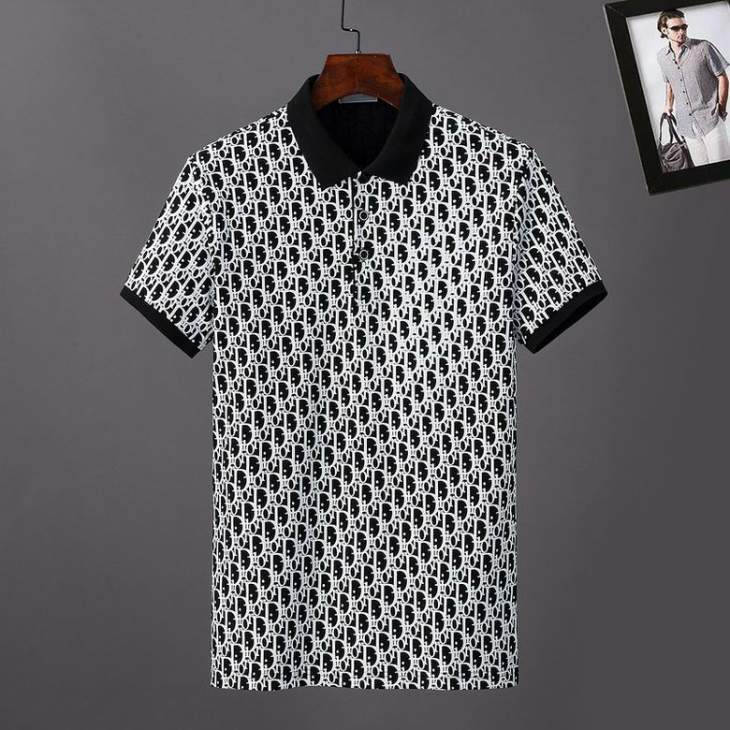 Dior Polo Shirts Short _SKUDiorM-3XL8q218328499